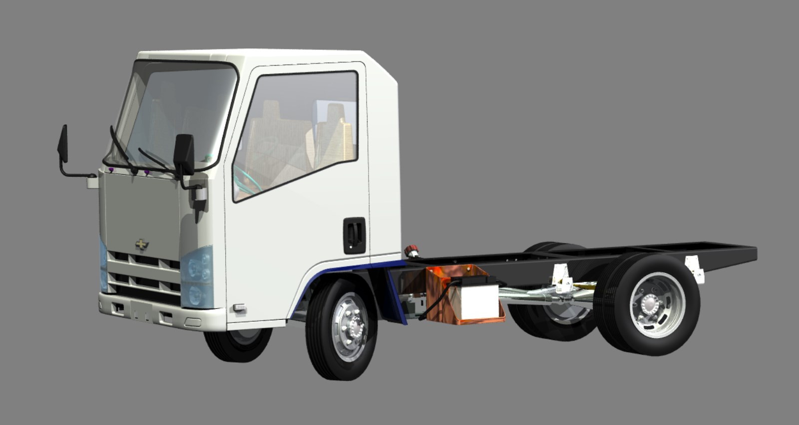 G058512-卡车 NLR55E=卡车吊车
